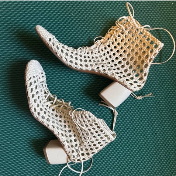 forte forte 9995_my shoes chic hand–woven ankle boot SIZE 40 - Picture 7 of 10